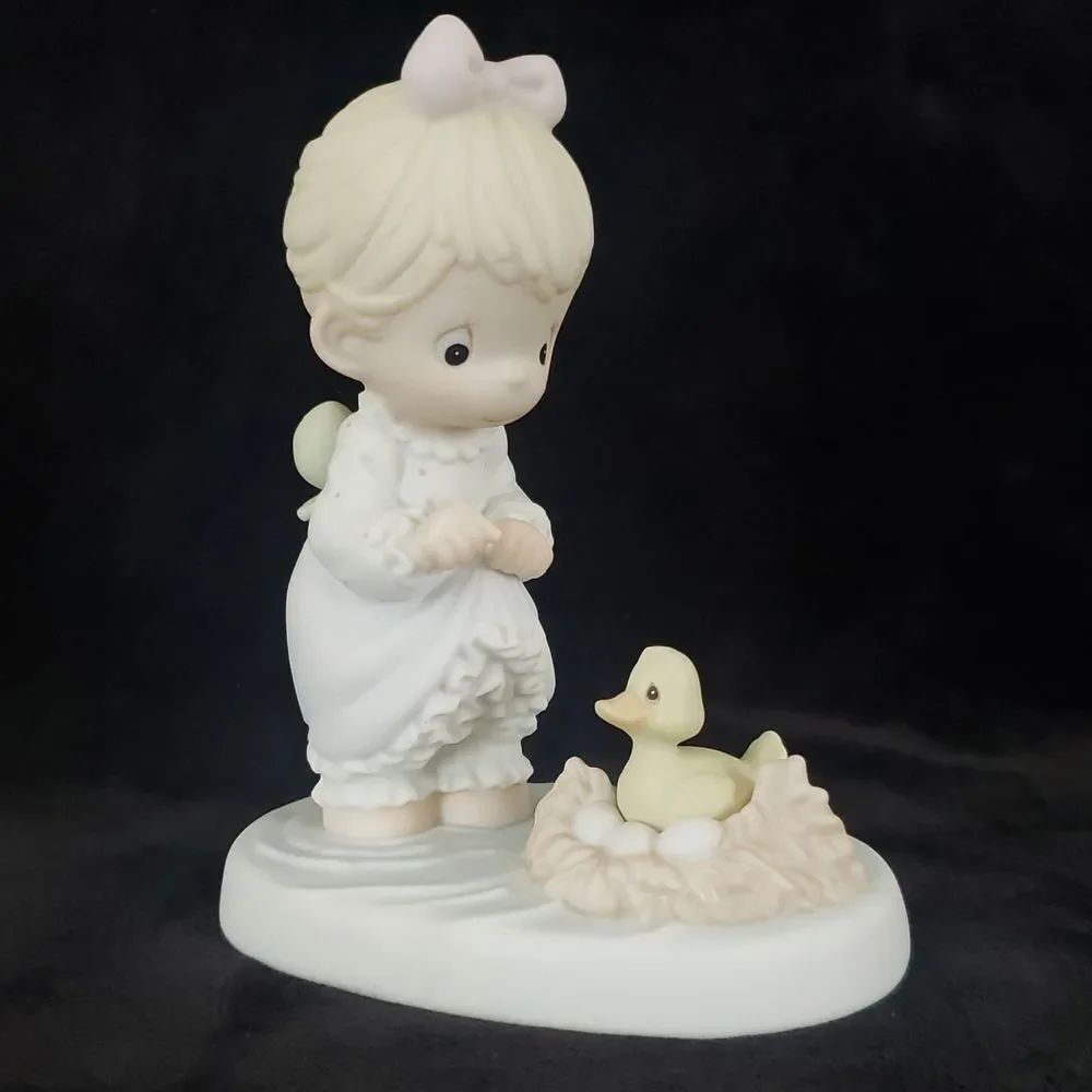 Vintage Precious Moments "An Event Worth Wading For" Figurine #527319 (1992)